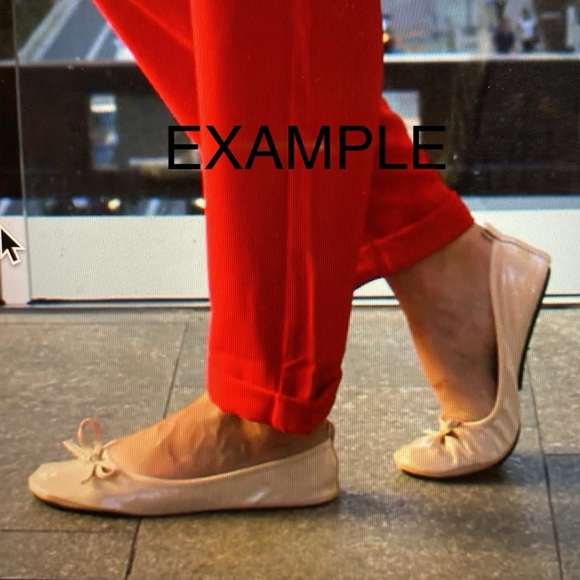 Fit in Clouds Foldable Silver Patent Ballet Flats w Matching Pouch XLG NWT - Picture 13 of 15